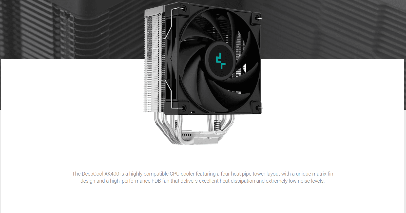 Deepcool AK400 Air Cpu Cooler