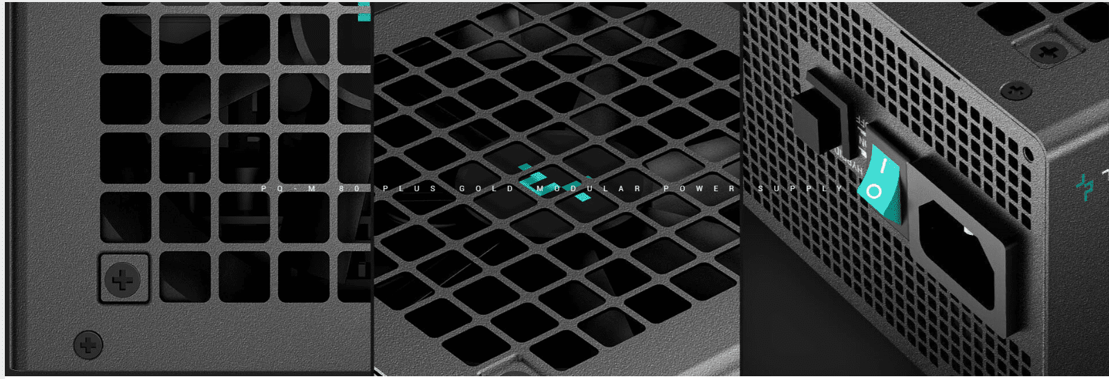 Deepcool PSU PQ750M 750W 80 Plus Gold Fully Modular White Power Supply