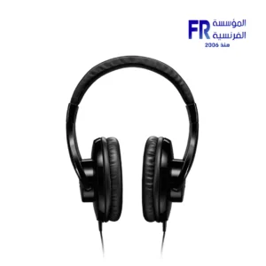 Detail view of the Shure SRH240A headphones