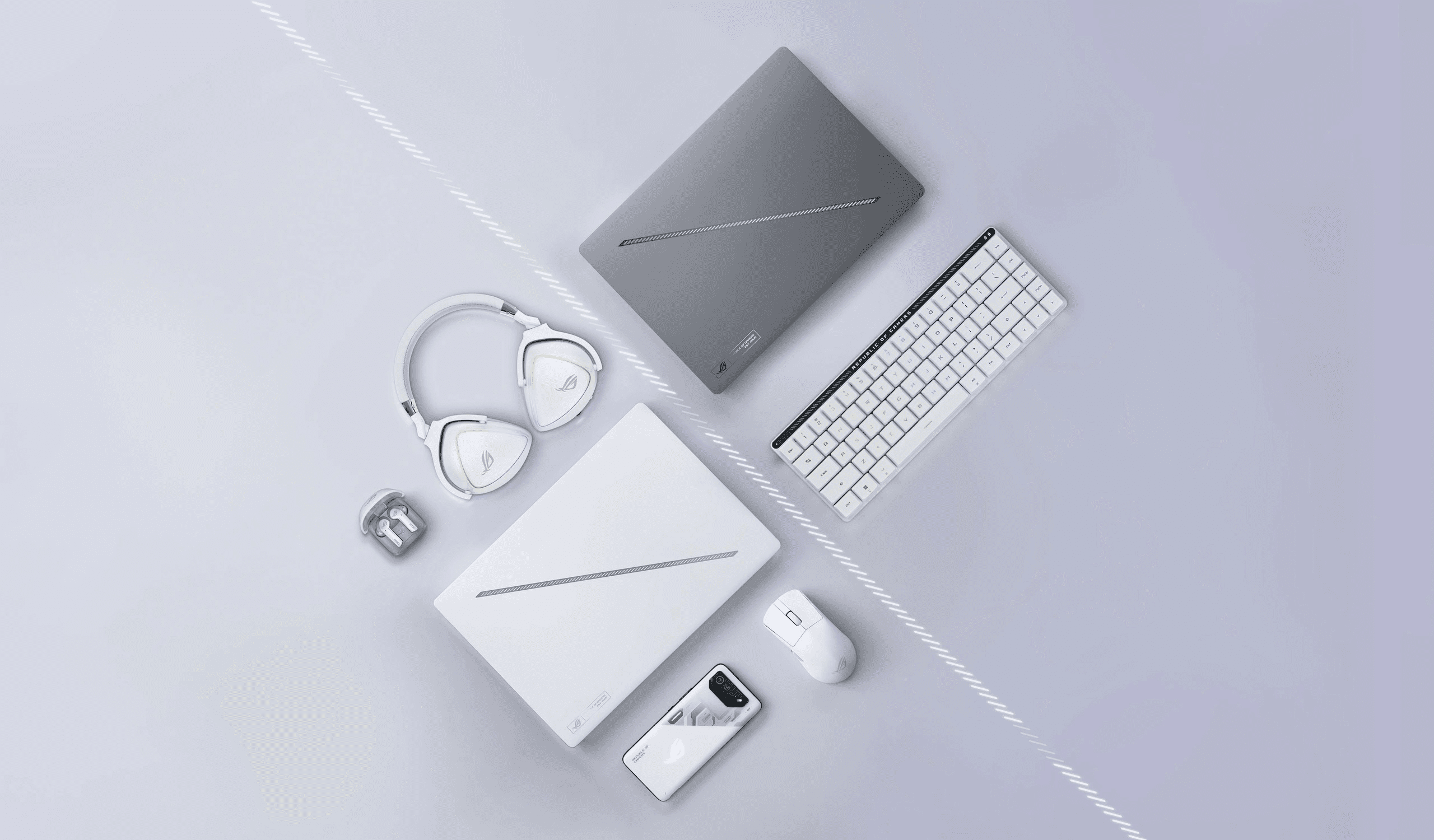 Asus ROG Zephyrus G14 (2025) Ryzen 9 270-32GB LPDDR5X 7500-2Tb M.2 Nvme SSD-RTX 5070 8GB GDDR7-14 Inch 3K Oled 120Hz Laptop