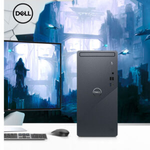Dell Inspiron 3910 desktop tower shown in a desktop setup; configuration varies by SKU