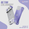 GameSir X2s Type-C mobile controller in white and lavender, shown from the front and back