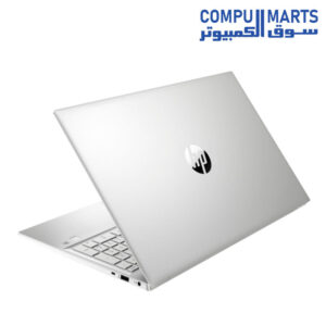 HP Pavilion 15-eg2006ne silver laptop, detail view