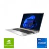 HP ProBook 450 G9 silver laptop with Intel Core i7-1255U, 8GB RAM, 512GB SSD and GeForce MX570