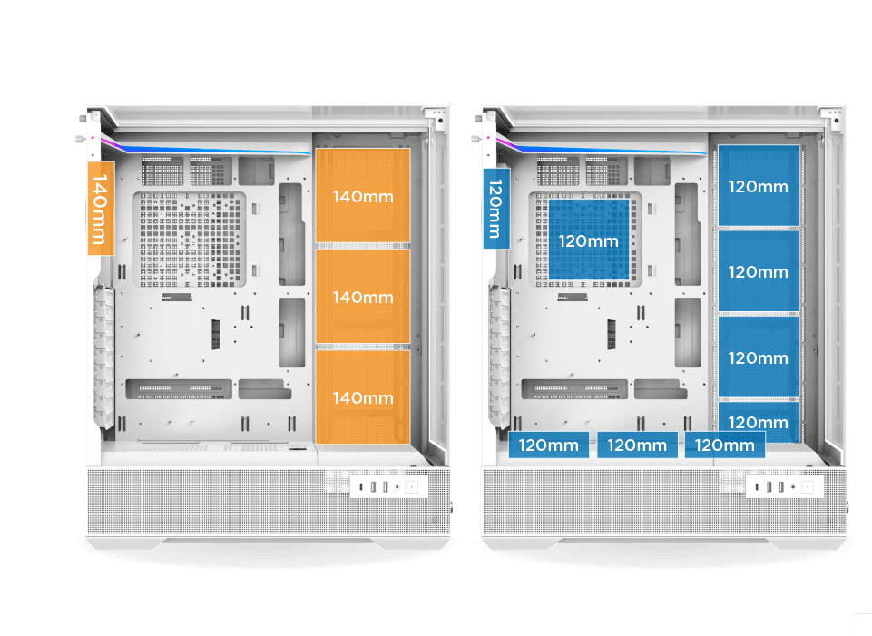 Xigmatek Vision Pro Arctic Full Tower Case