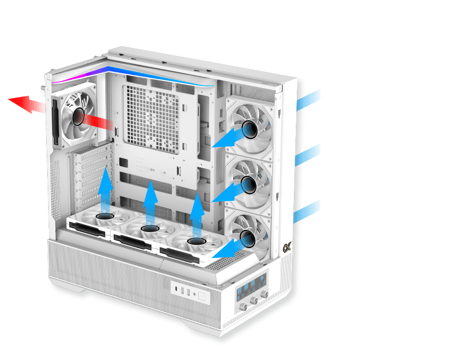 Xigmatek Vision Arctic Full Tower Case