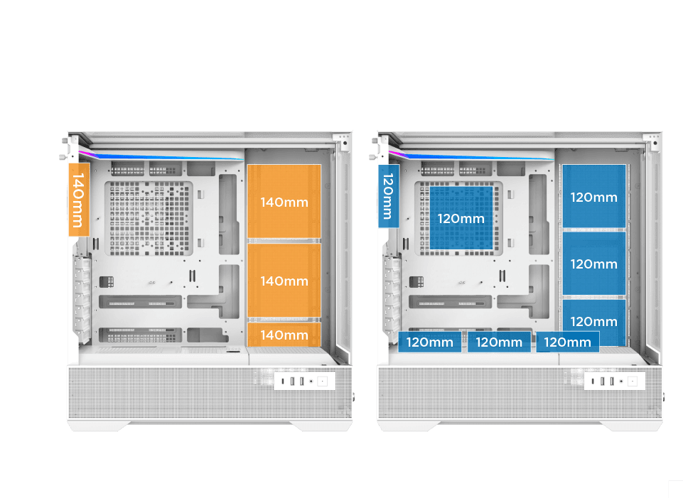 Xigmatek Vision Arctic Full Tower Case