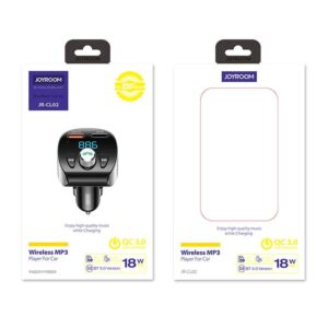 Joyroom JR-CL02 Shadow Series Bluetooth FM transmitter detail view