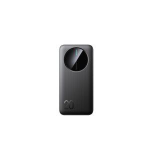 Joyroom JR-PBF14 black 20000mAh power bank with LED indicator and USB-A and USB-C ports
