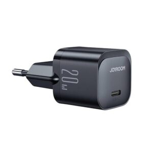 Joyroom JR-TCF02EU 20W black mini USB-C charger with Type-C cable