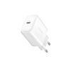 Official Joyroom JR-TCF24 30W white USB-C wall charger with EU plug and single USB-C output