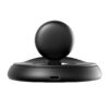 Joyroom JR-W12 black foldable wireless watch charger with USB-C input