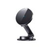 Joyroom JR-ZS408 black foldable magnetic wireless car charger holder with adjustable stand