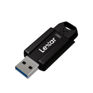 Lexar JumpDrive S80 256GB USB Type-A flash drive with retractable connector