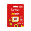 Lexar PLAY 256GB microSDXC UHS-I memory card retail packaging
