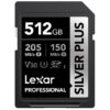 Lexar Professional SILVER PLUS 512GB SDXC UHS-I full-size memory card