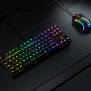 Official Redragon K552RGB-BA wired Kumara keyboard and Griffin gaming mouse combo