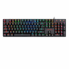 Redragon K589 Shrapnel RGB full-size low-profile mechanical keyboard, front view