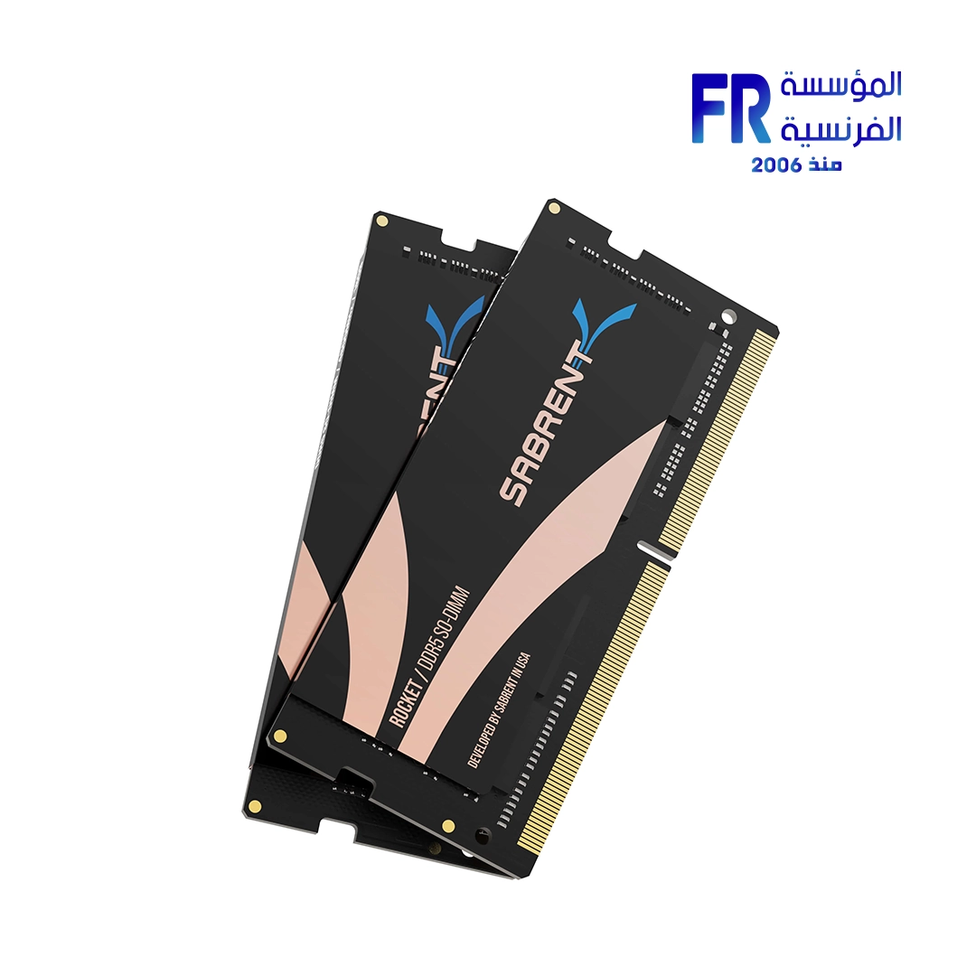 sabrent 64Gb (2x32Gb) DDR5 4800Mhz CL40 Laptop Memory