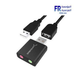 sabrent AU EMCB Aluminum USB External 3D Stereo Sound Adapter