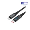 sabrent CB C2L2 USB Type C to MFI Lightning Cable with 2m Display