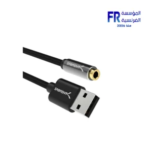 sabrent CB UA35 USB Type A to 3.5mm Dual Function Audio Jack Active Adapter