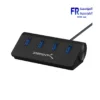 sabrent HB MC3B Premium 4 Port Black Aluminum USB 3.0 Hub