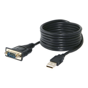 Official Sabrent SBT-FTDI USB 2.0 to DB9 RS-232 serial adapter cable with FTDI chipset