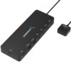 Sabrent USB-CKDH USB-C dual KVM switch with HDMI and USB ports, main product view