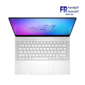 Asus ROG Zephyrus G14 (2025) Ryzen 9 270-32GB LPDDR5X 7500-2Tb M.2 Nvme SSD-RTX 5070 8GB GDDR7-14 Inch 3K Oled 120Hz White Laptop