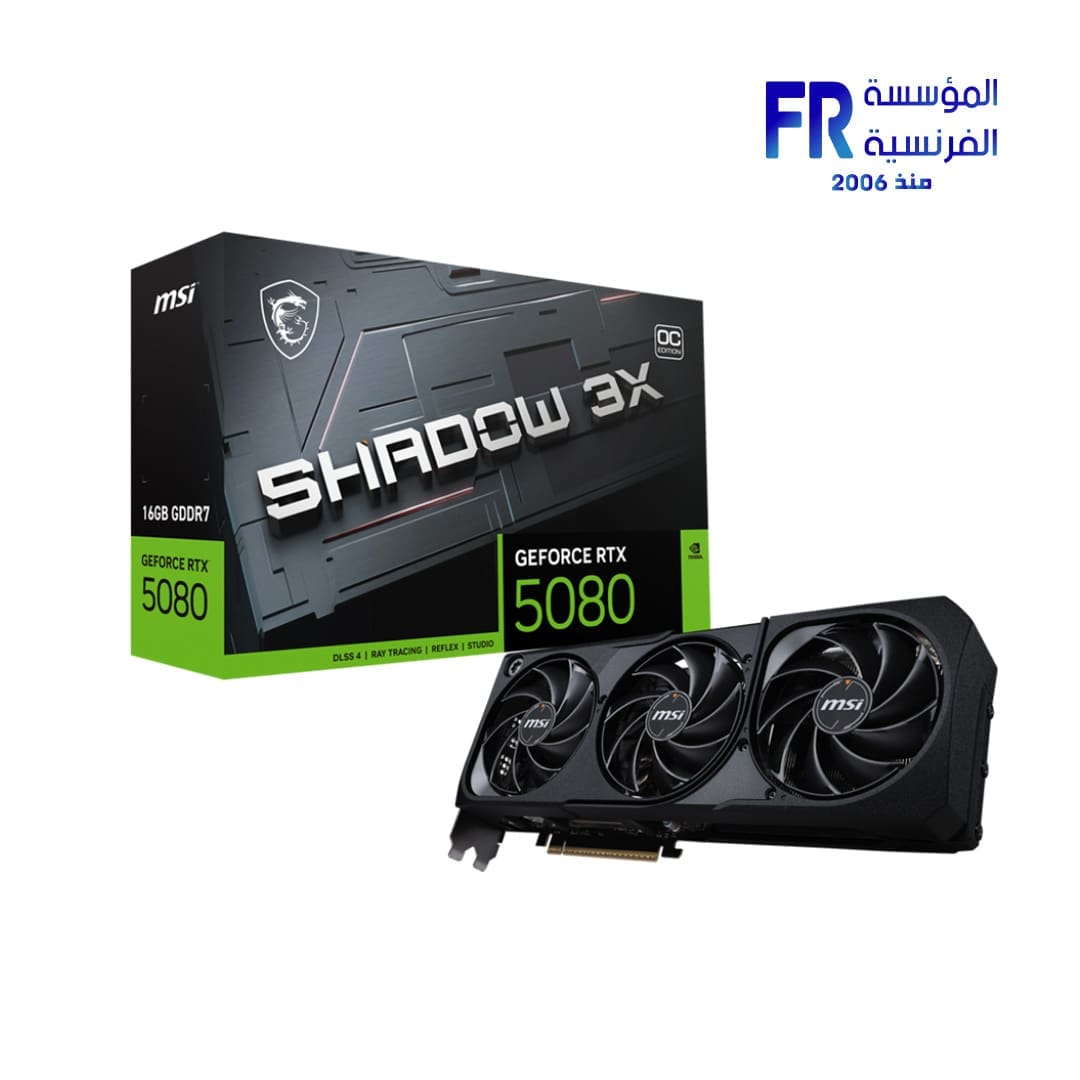 Msi Geforce RTX 5080 Shadow 3X 16Gb OC Graphic Card