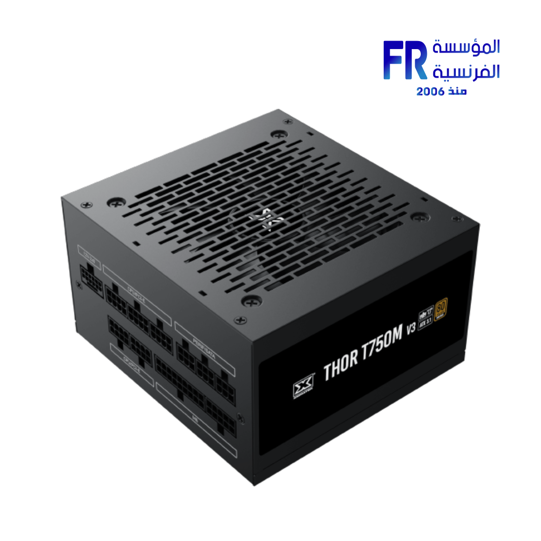 Xigmatek Thor T750M V3 750W 80 Plus Bronze ATX 3.1 PCI E 5.0 Full Modular Power Supply