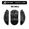 AttackShark R5 Ultra black carbon-fiber wireless gaming mouse