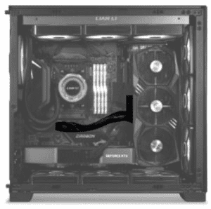 Lian Li PCI e 4.0 600mm Riser Cable