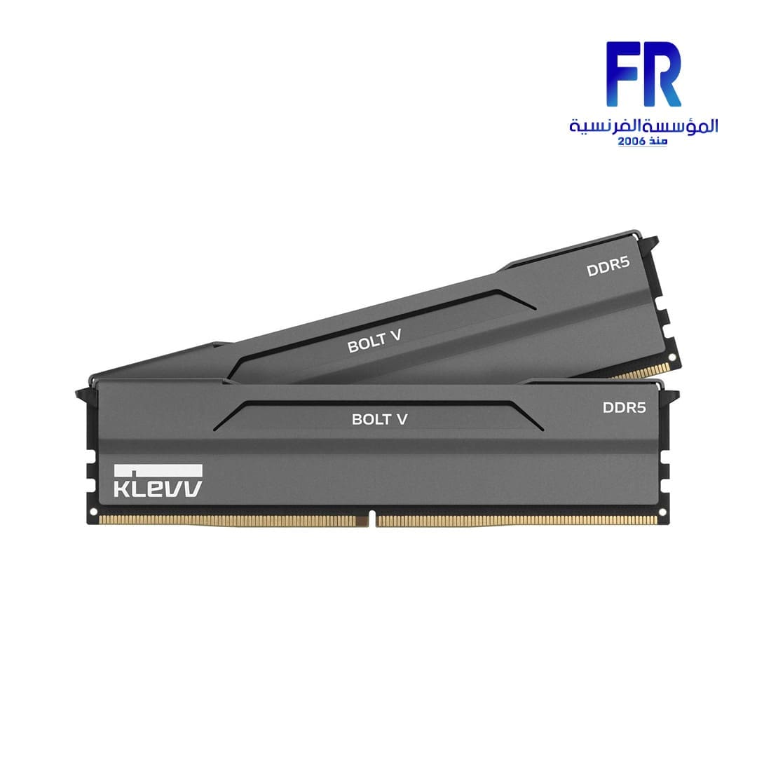 Klevv Bolt V 32GB (16GBx2) 6400Mhz DDR5 CL32 Gaming Desktop Memory