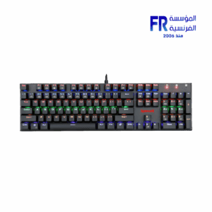 Redragon Rudra K565 Brown Switch Rainbow Arabic Wired Mechanical Keyboard