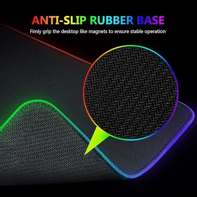 Gms WT-5 Large RGB Gaming Mouse Pad