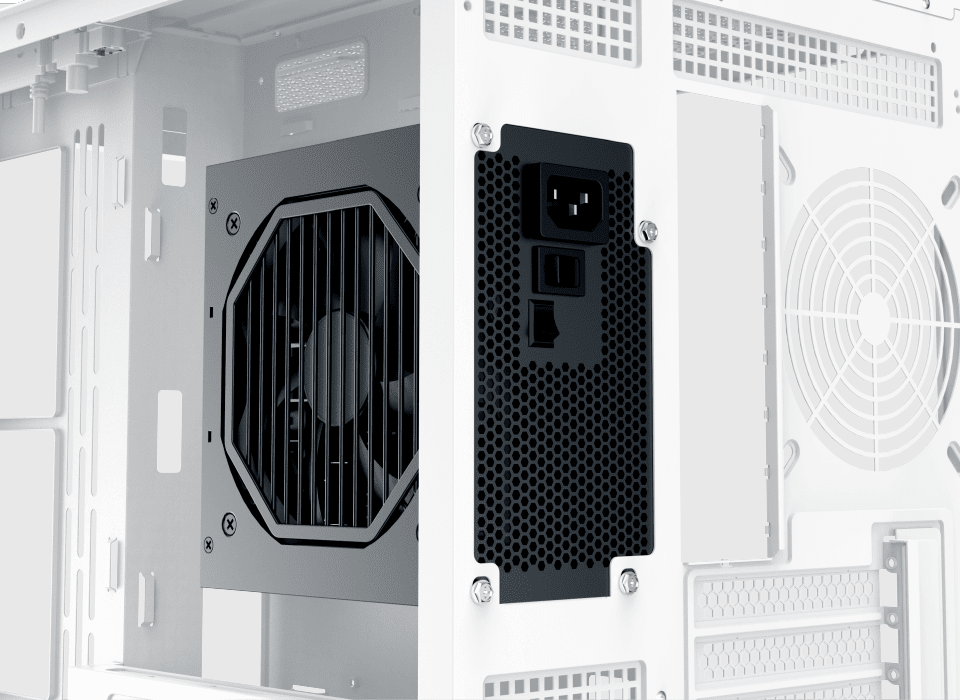 Xigmatek Aqua V Air Arctic Type C Argb Black Mid Tower Case