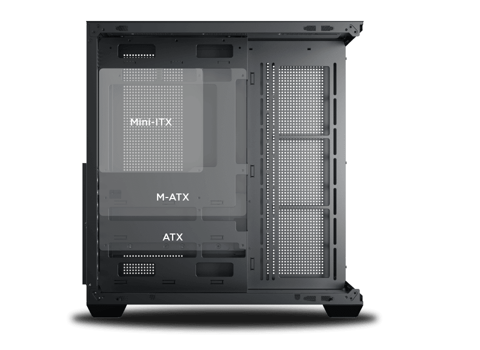 Xigmatek Aqua V Air Type C Argb Black Mid Tower Case