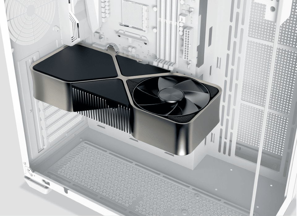 Xigmatek Aqua V Arctic Type C Argb Black Mid Tower Case