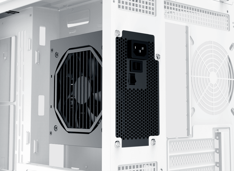 Xigmatek Aqua V Arctic Type C Argb Black Mid Tower Case