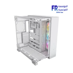 Corsair Icue Link 6500X RGB ATX Dual Chamber White Mid Tower Case