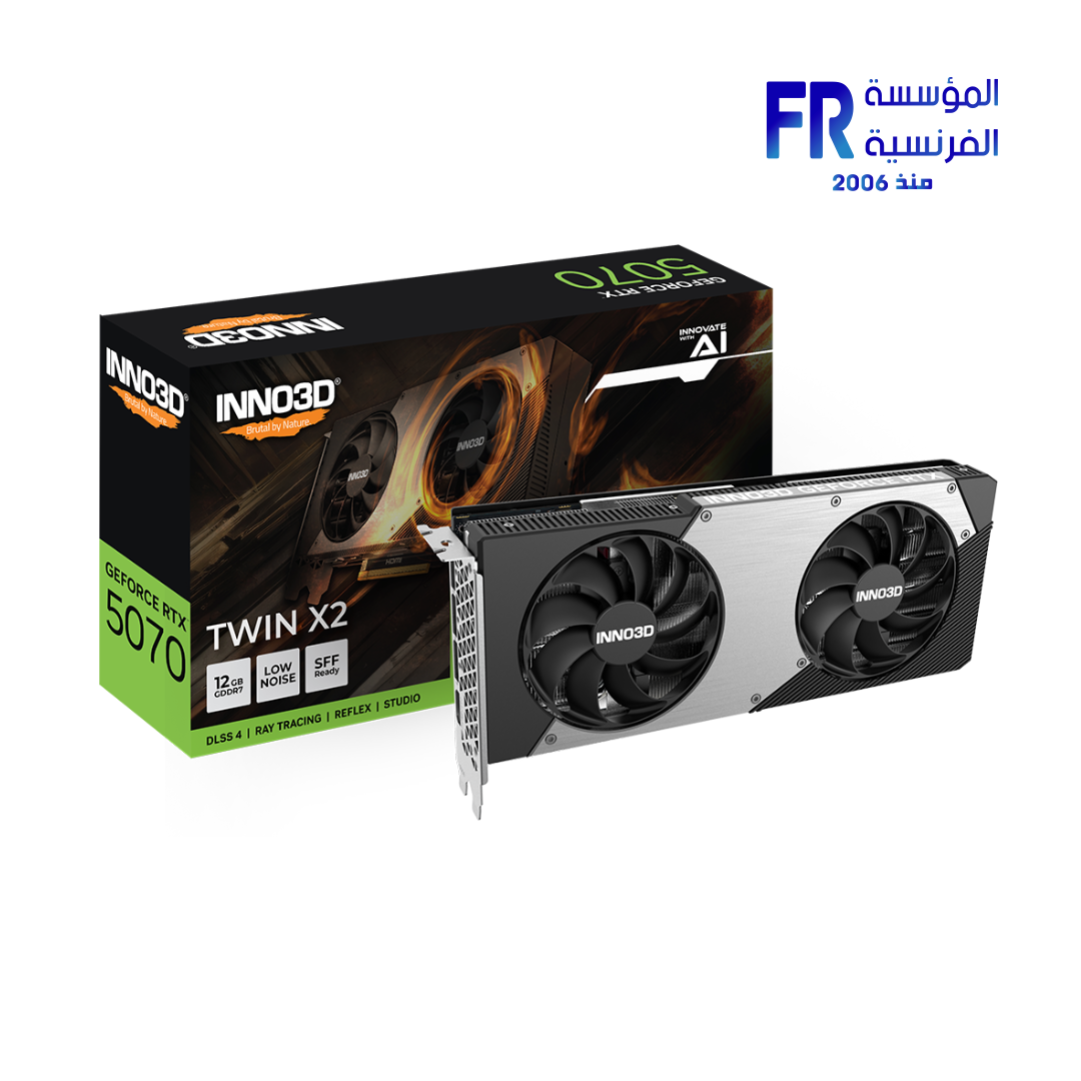 Inno3D GeForce RTX 5070 Twin X2 12GB GDDR7 Graphic Card