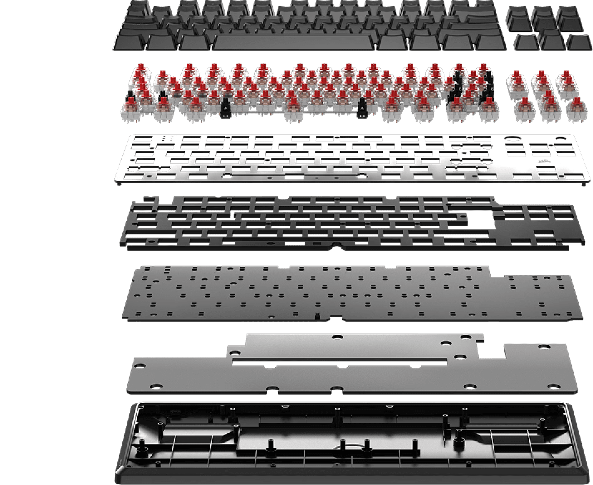 Corsair K70 Core TKL MLX Red Switch RGB English Wireless Mechanical Gaming Keyboard