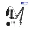 Maono AU-PM422 Monitorable USB Condenser Microphone Set Boom Arm Bundle