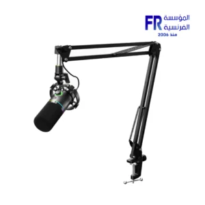 Maono PD200XS USB/XLR Podcast with Boom Arm Bundle RGB Dynamic Microphone