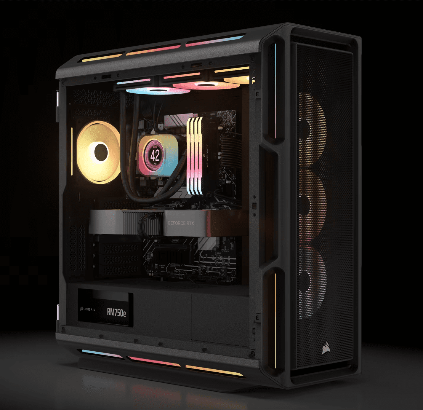 Corsair RMe Series RM750e 750W 80 Plus Platinum Full Modular ATX 3.1 Power Supply