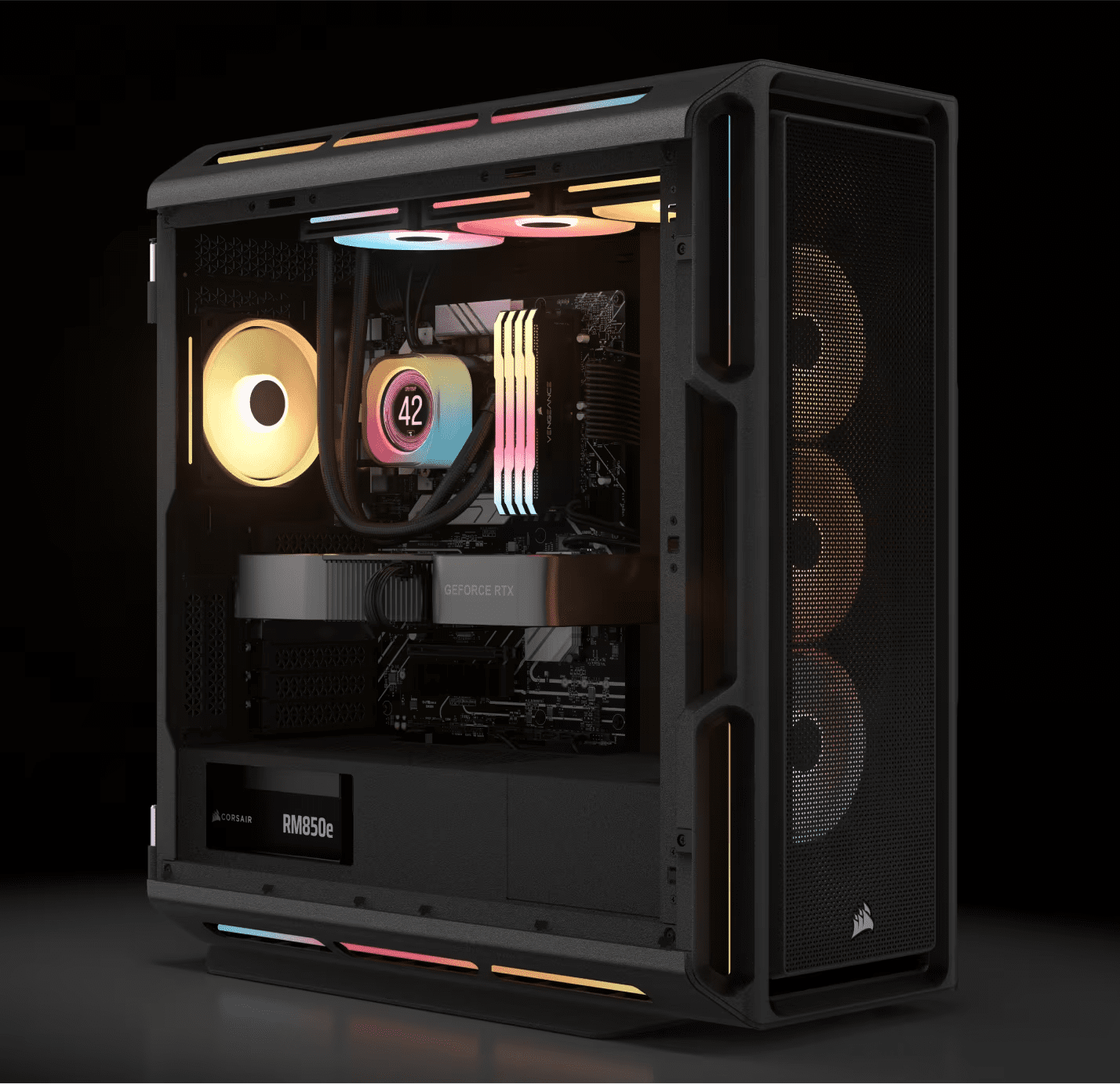 Corsair RMe Series RM850e 80 Plus Gold Full Modular ATX 3 1 Power Supply