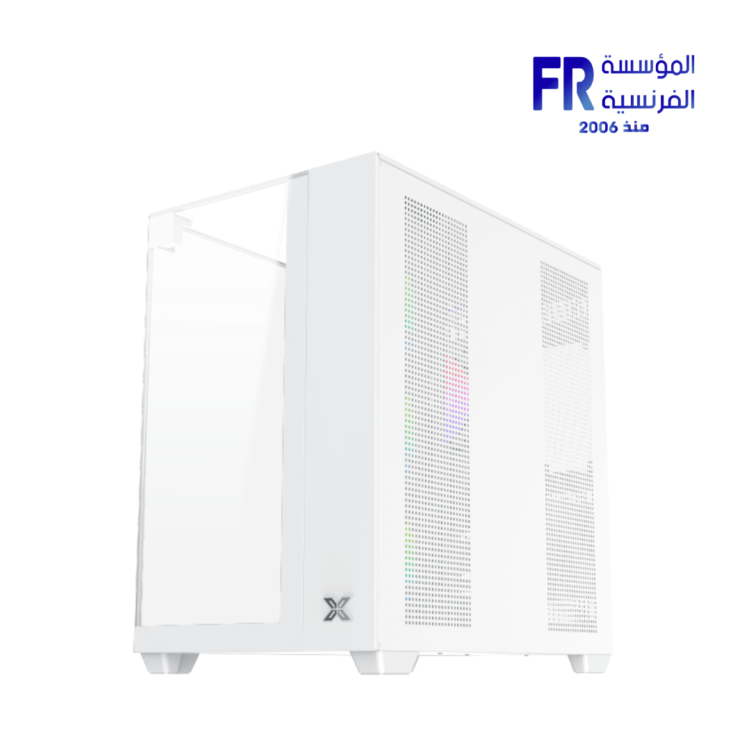 Xigmatek Aqua V Arctic Type C Argb Black Mid Tower Case