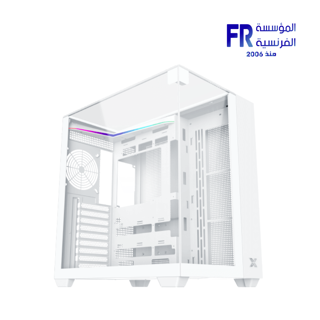 Xigmatek Aqua V Arctic Type C Argb Black Mid Tower Case